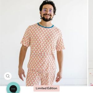 Little Sleepies Men’s pajama Set Large